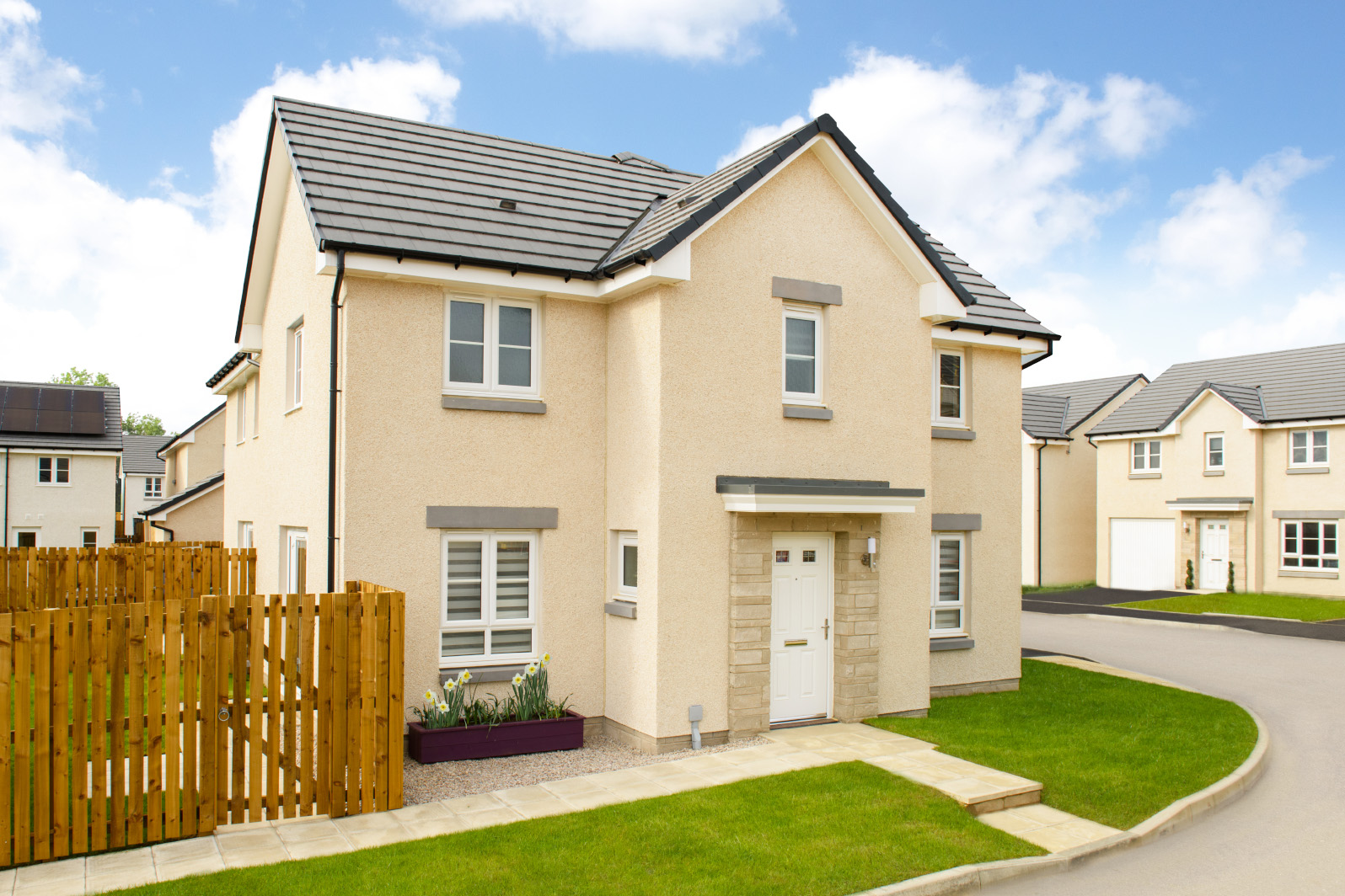 Abergeldie end-terraced housetype 
