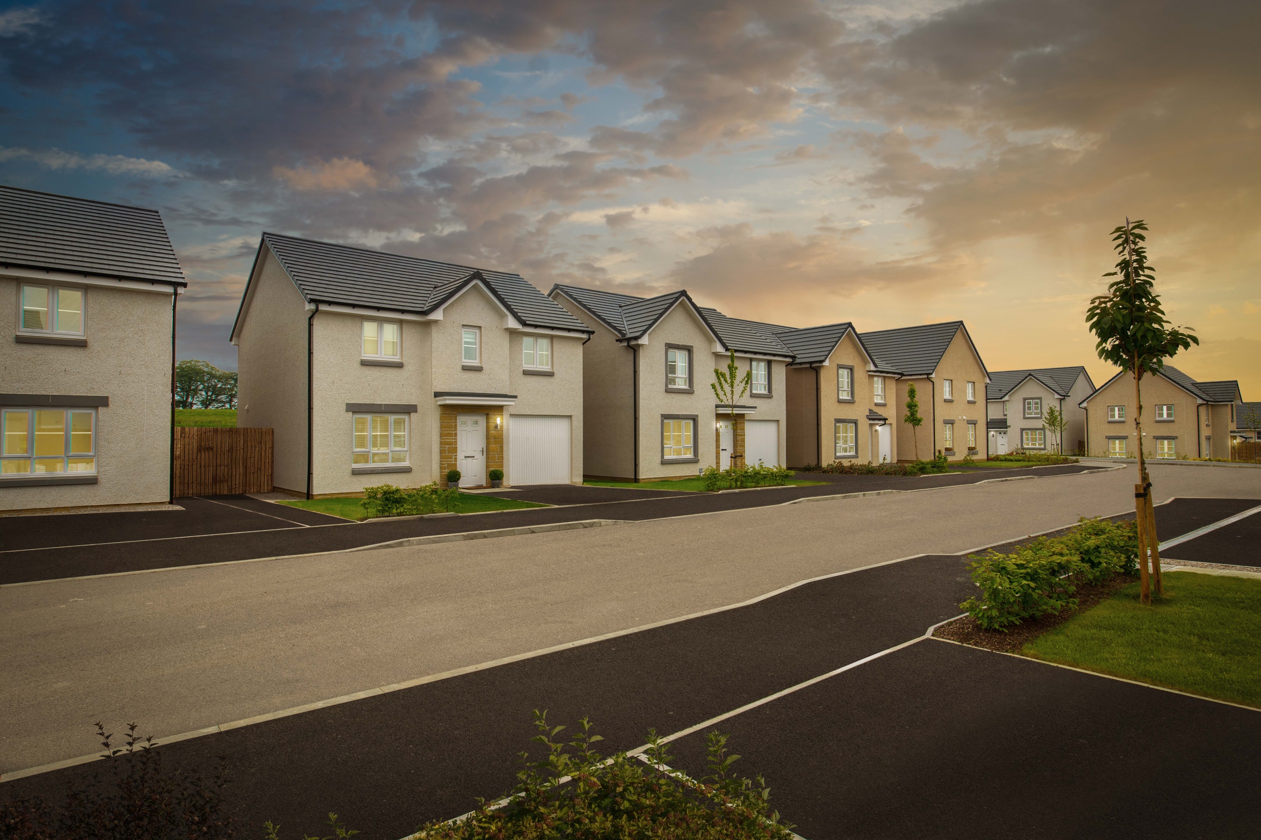 Charleston Green New homes in Charleston, Cove in Aberdeen Barratt Homes