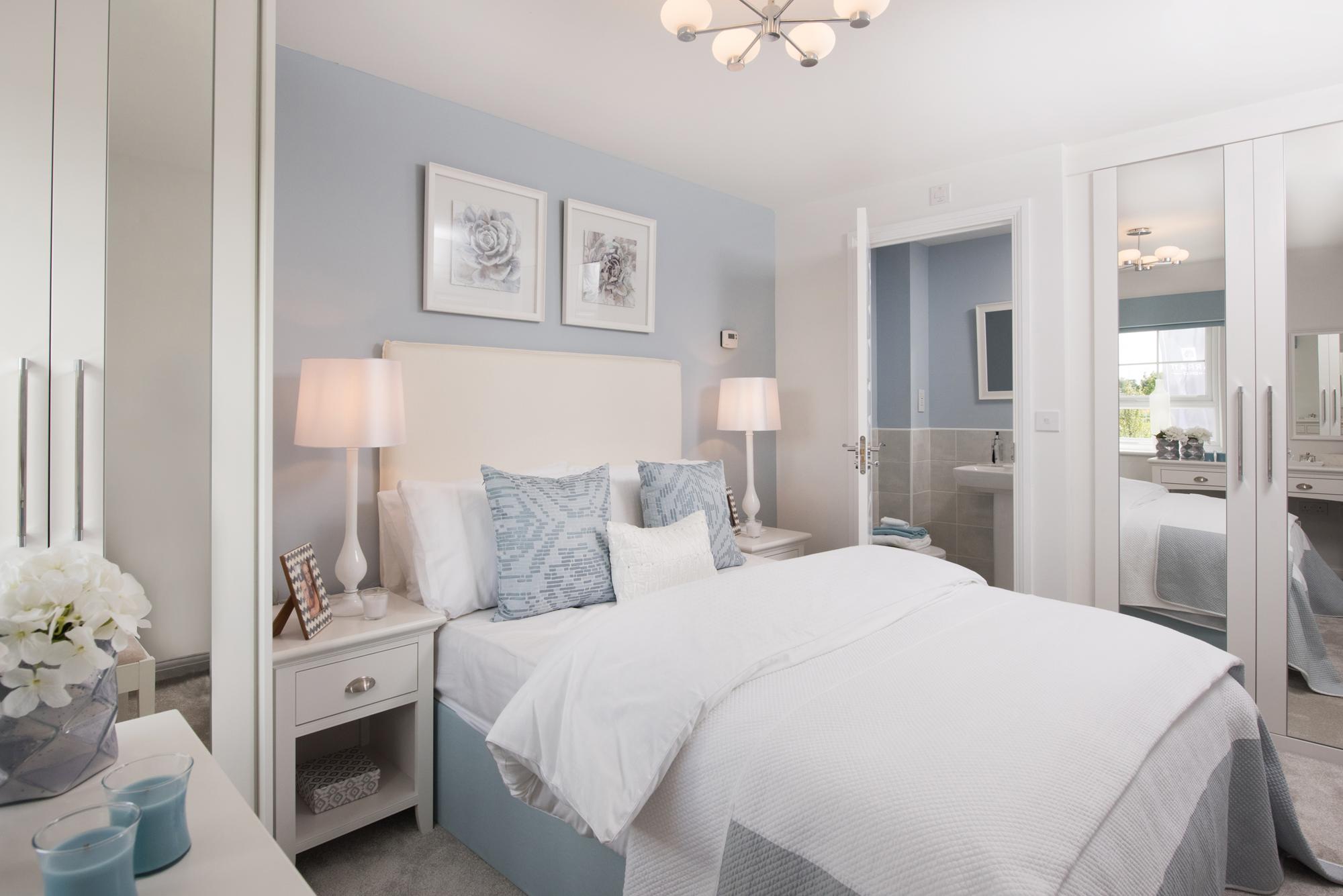 Double bedroom with en suite inside The Moresby