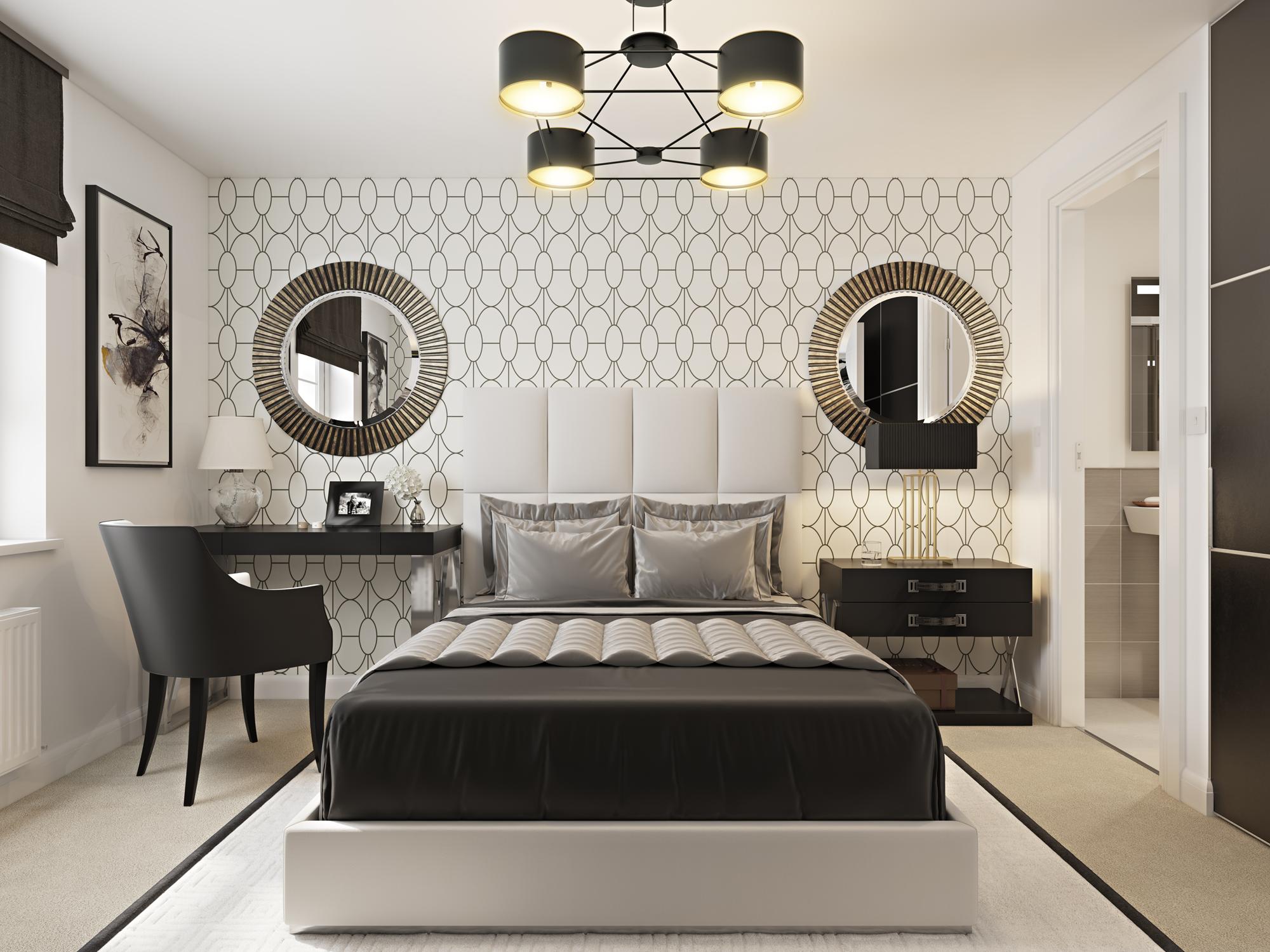 Double bedroom inside The Chester