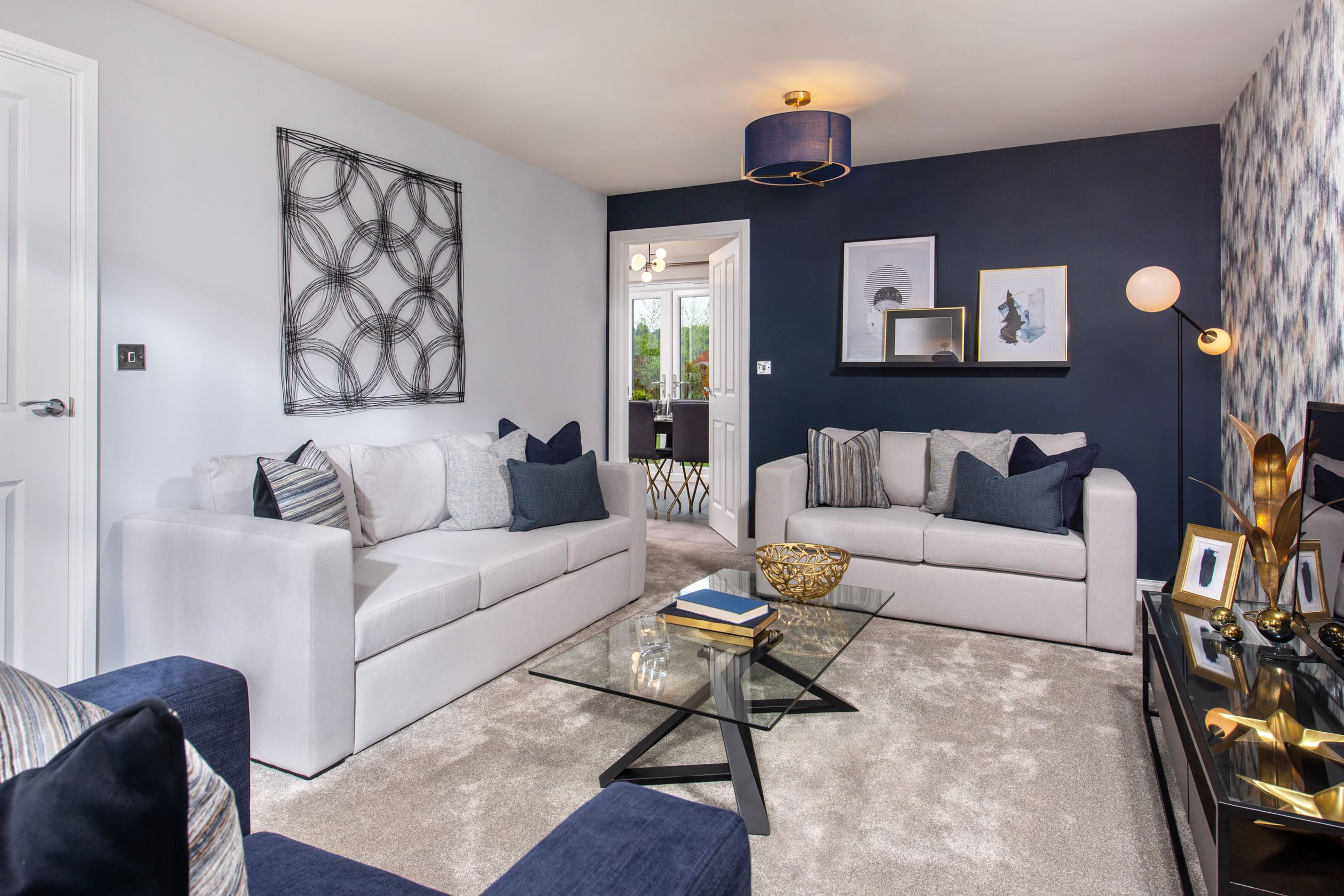 Internal view of lounge from Radleigh housetype