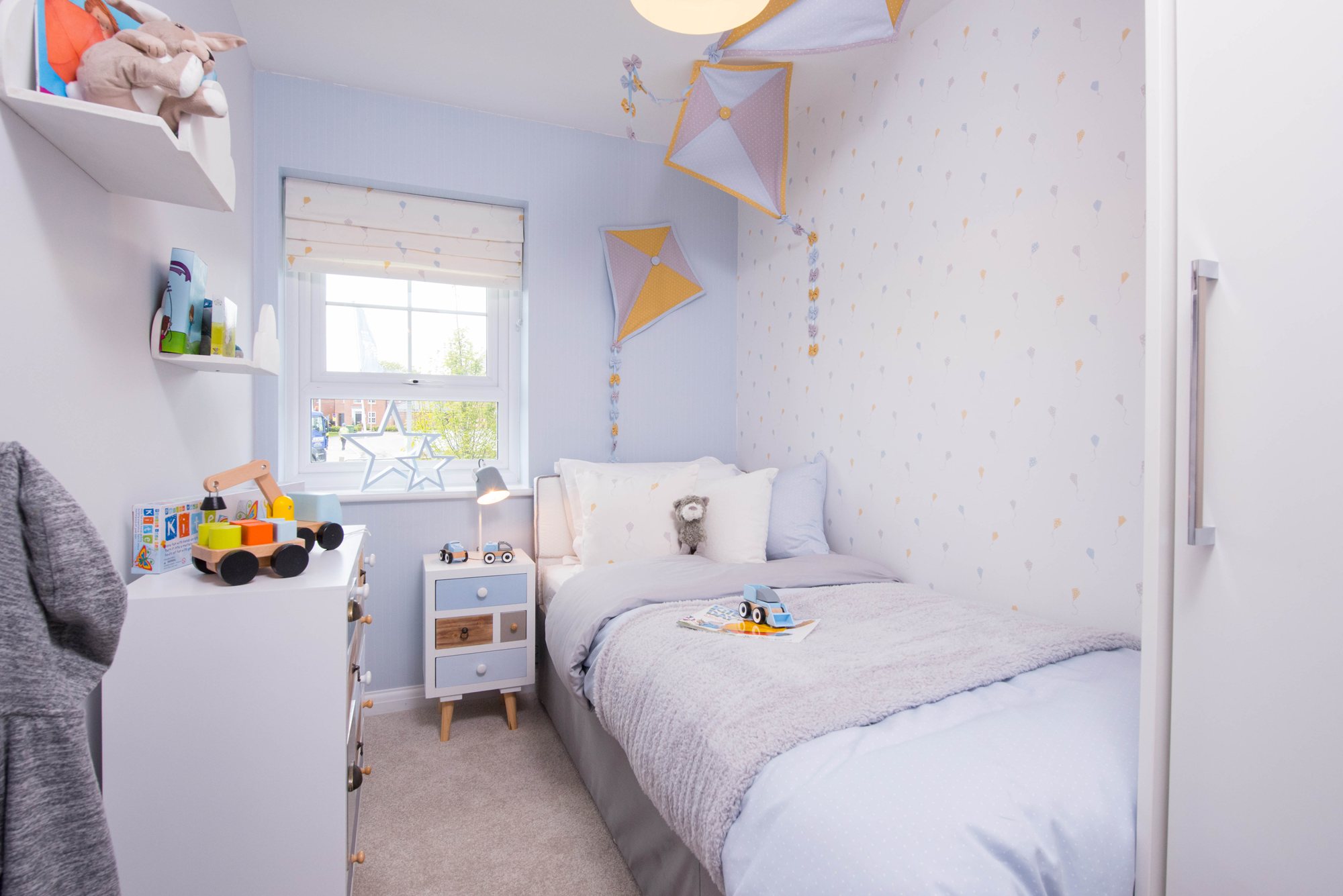 Child's bedroom inside The Maidstone