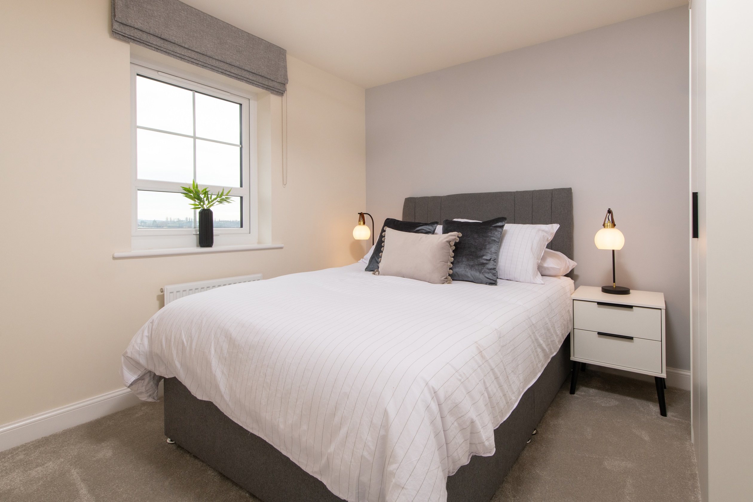 Internal view of the Bedroom of the Chester House Type