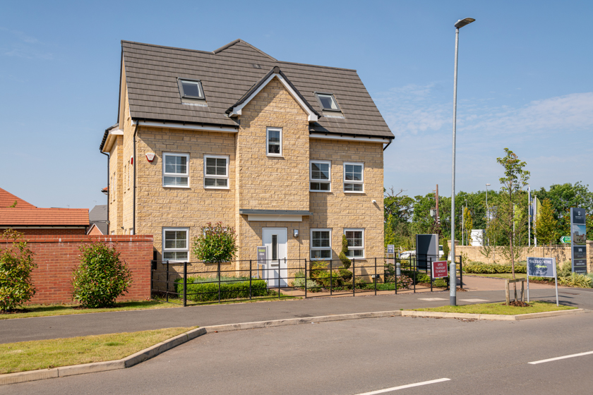 overstone street scene