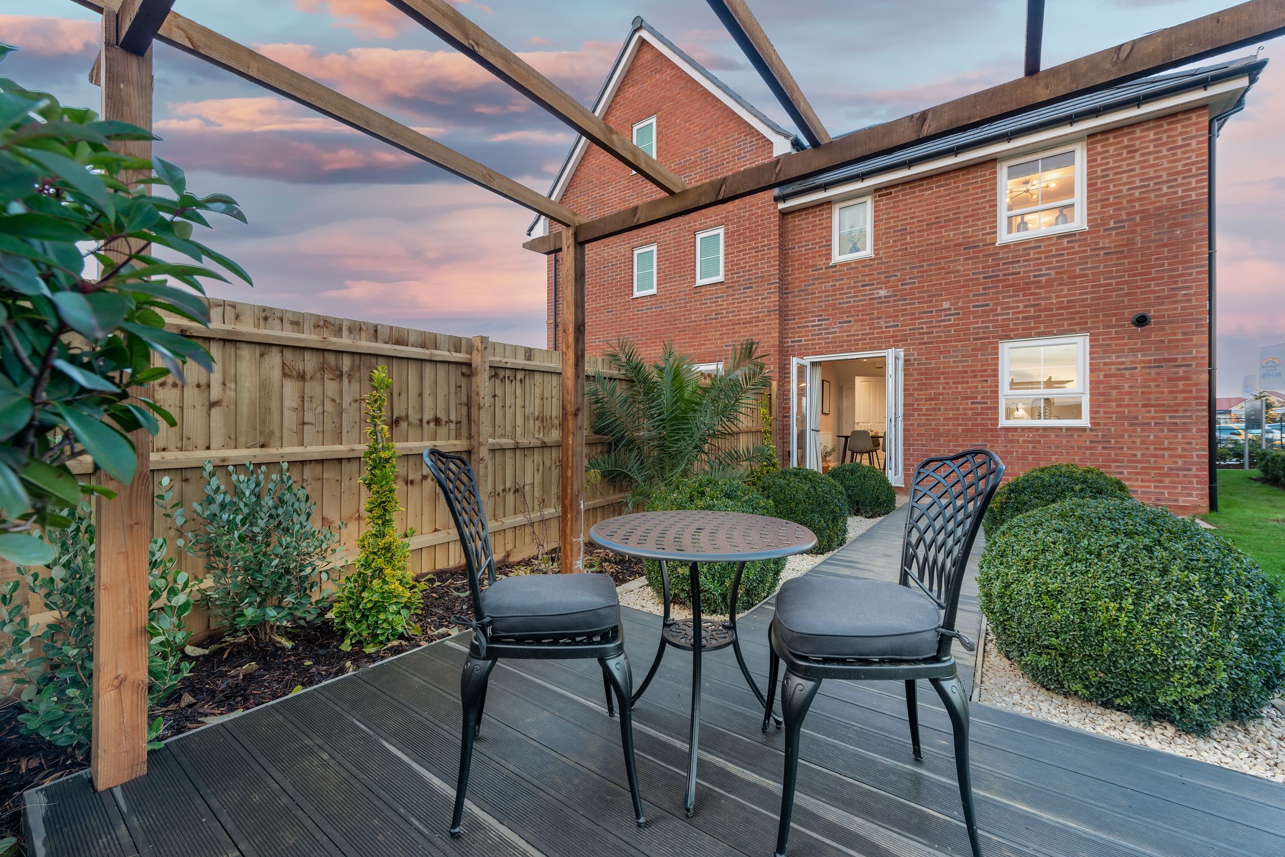 Maidstone French doors onto the garden