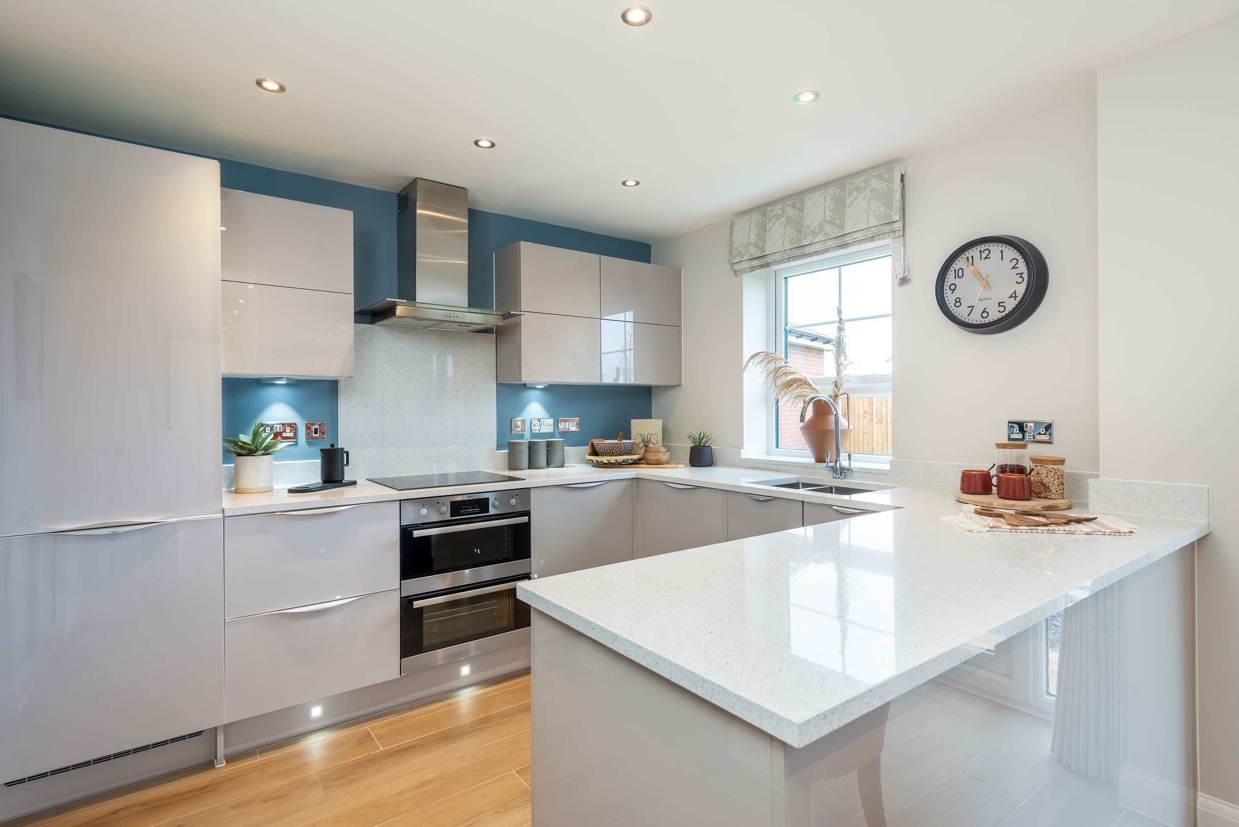 Radleigh open-plan kitchen