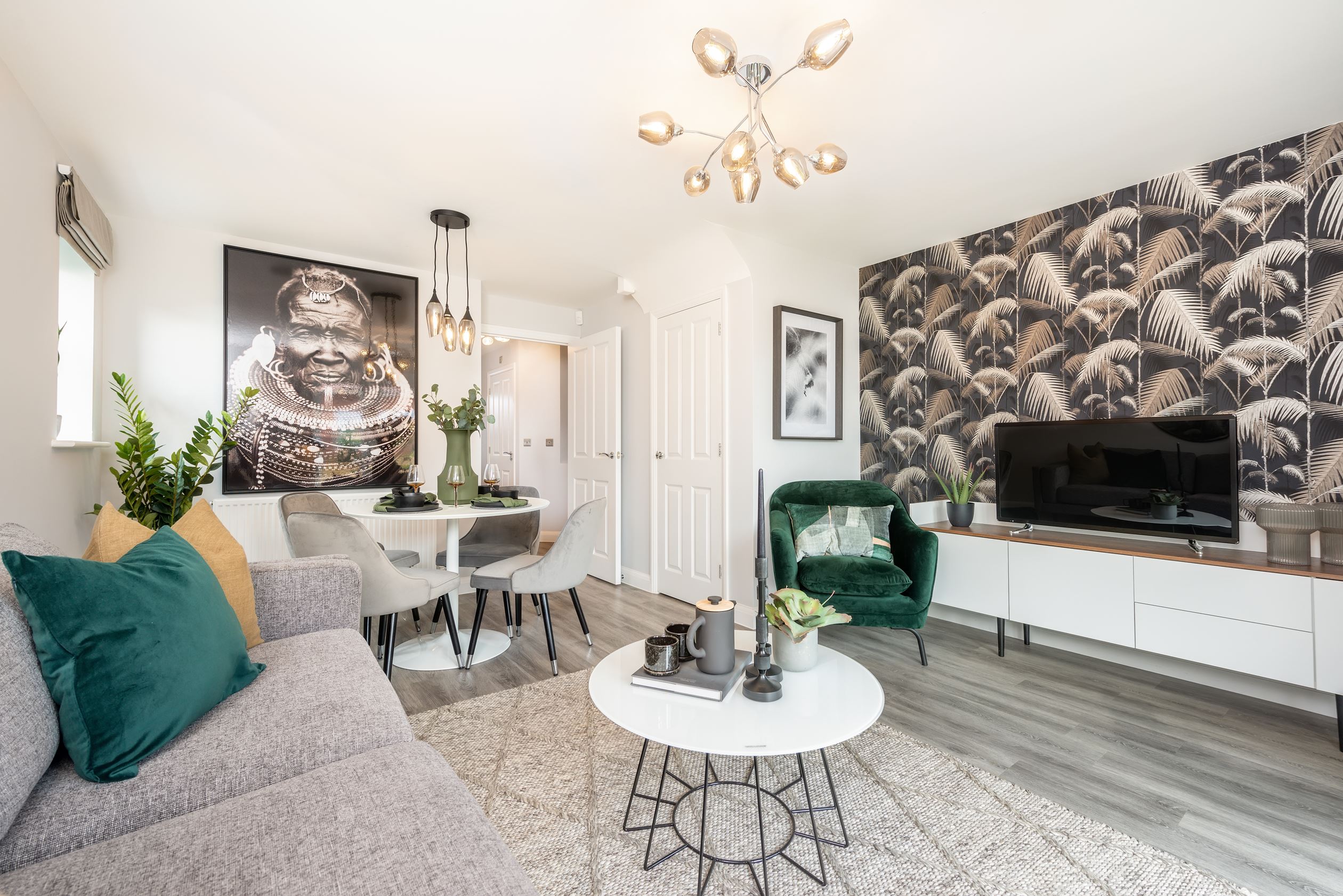 Norbury open-plan living space