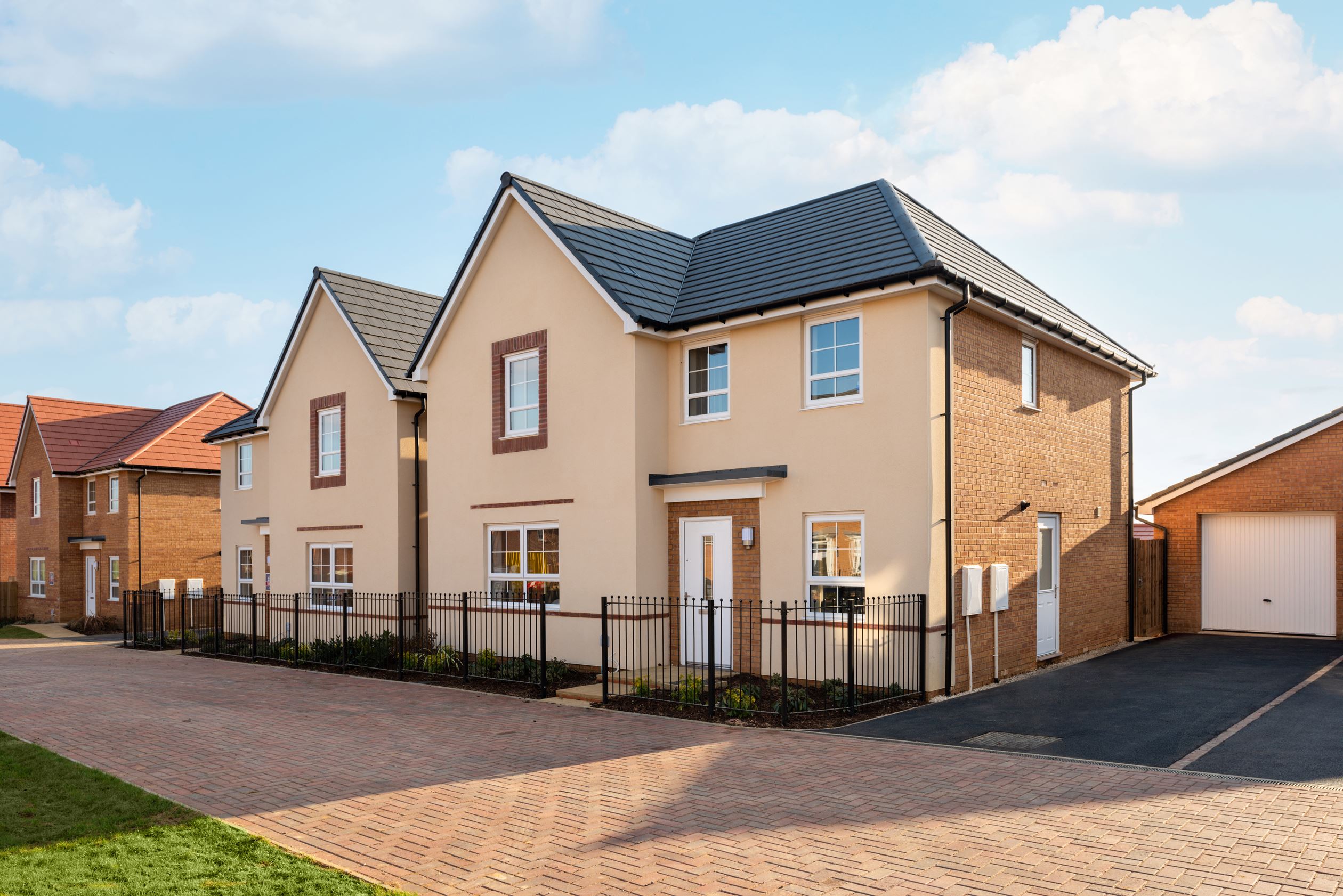 Detached 4 bedroom partially rendered Radleigh