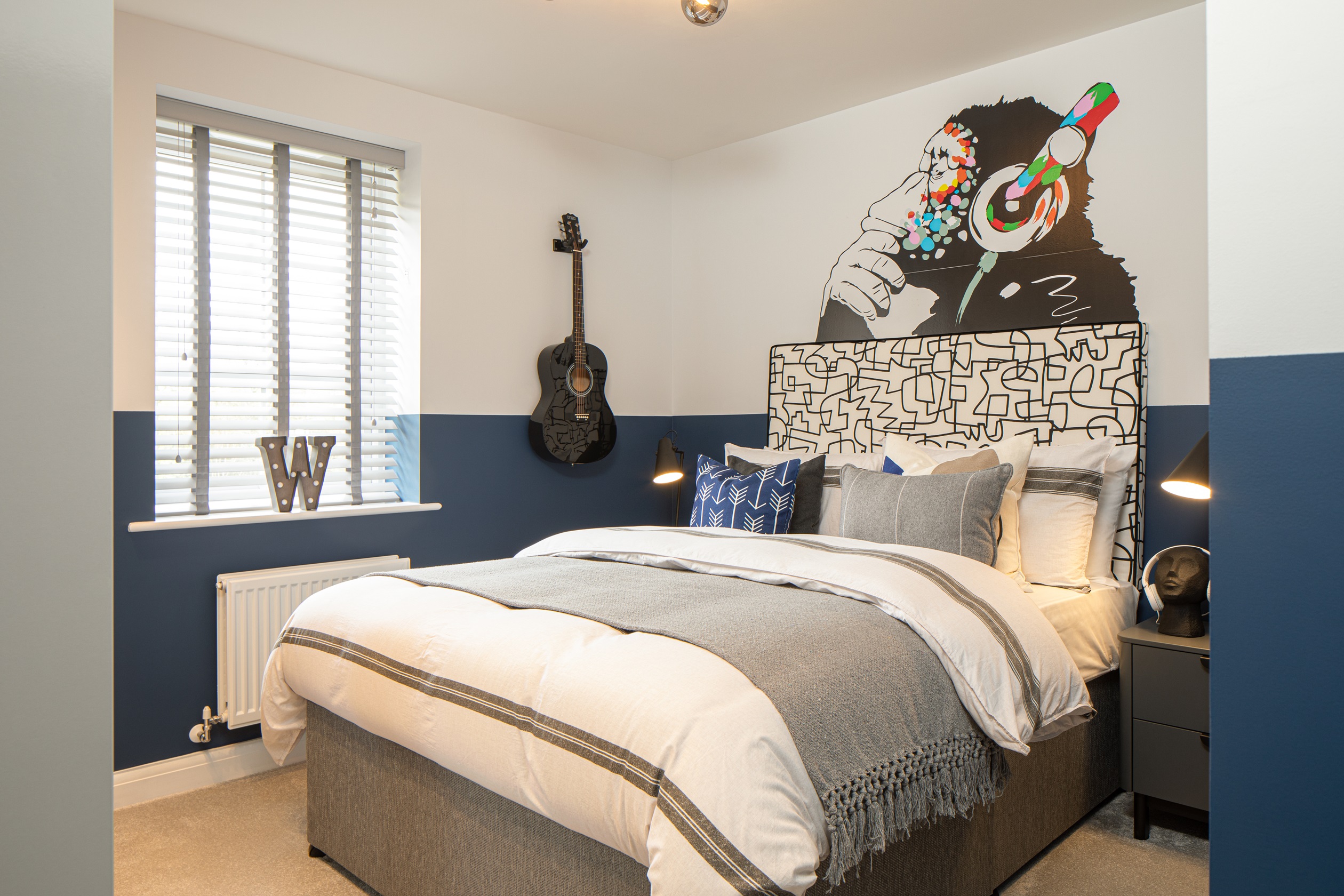 Bedroom in the Lamberton 5 bedroom home