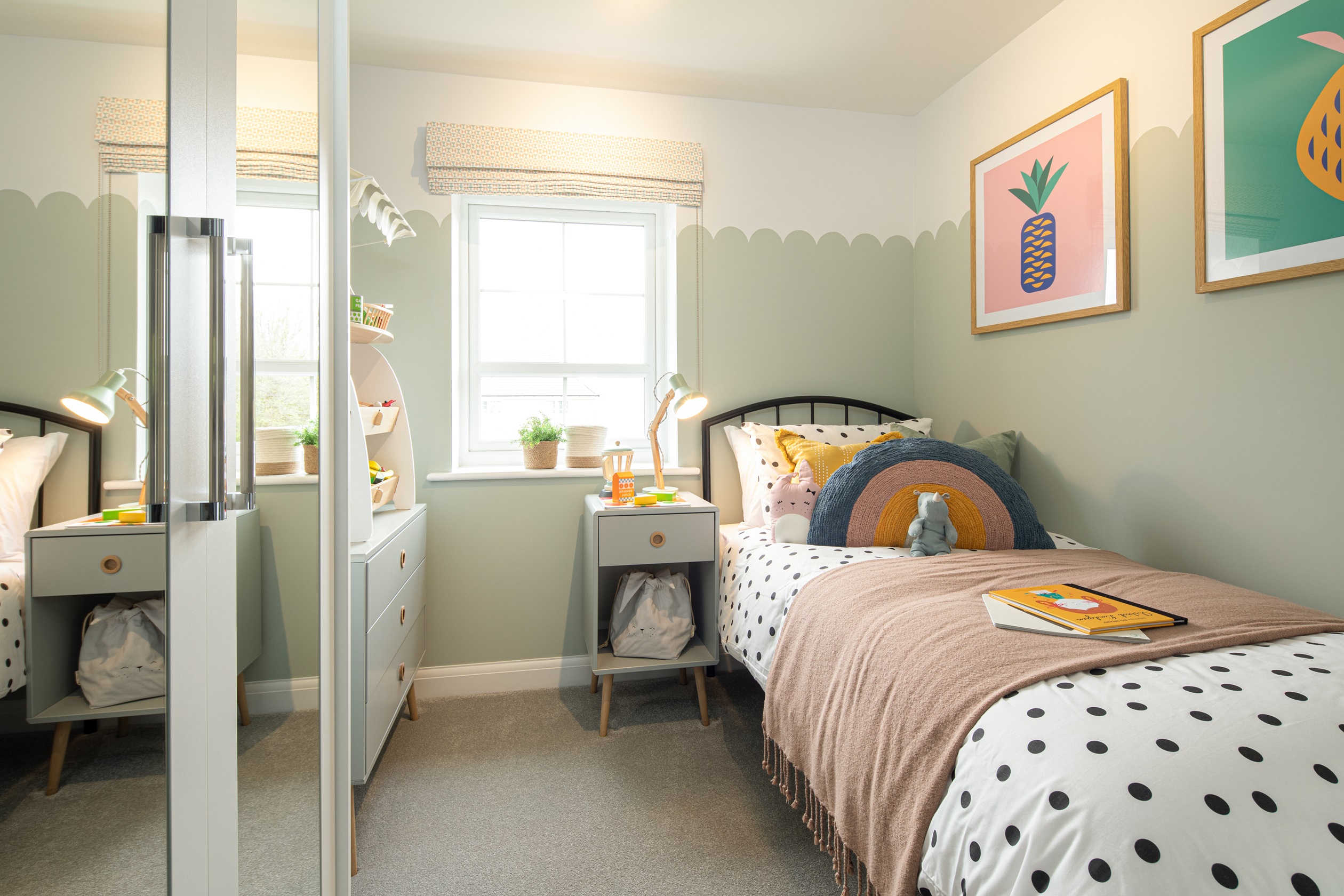 Bedroom in the Lamberton 5 bedroom home 