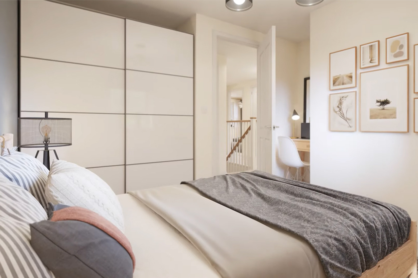 Bedroom  in the Ascot 4 bedroom home