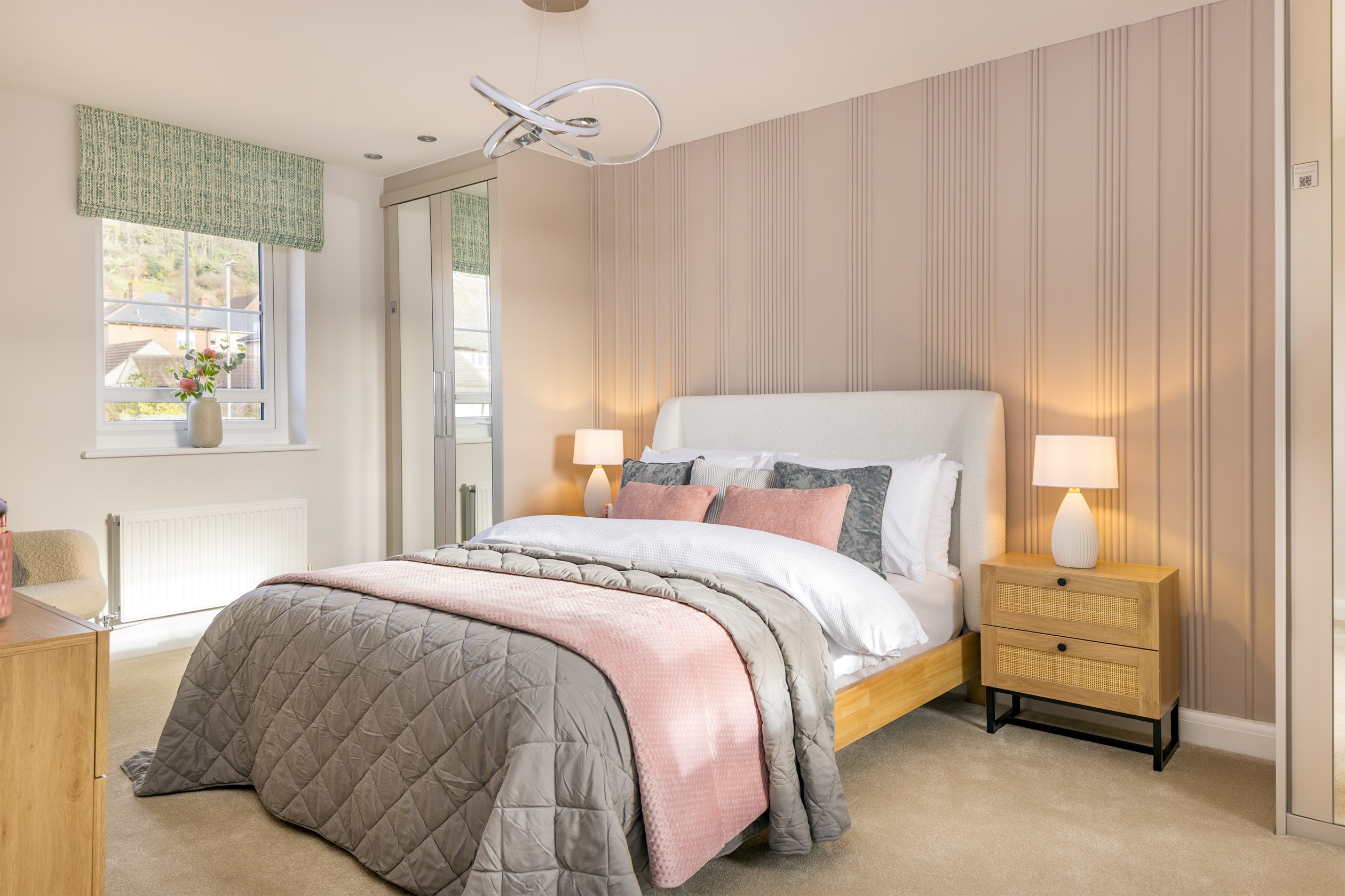 Second bedroom in the Milfield 4 bedroom home