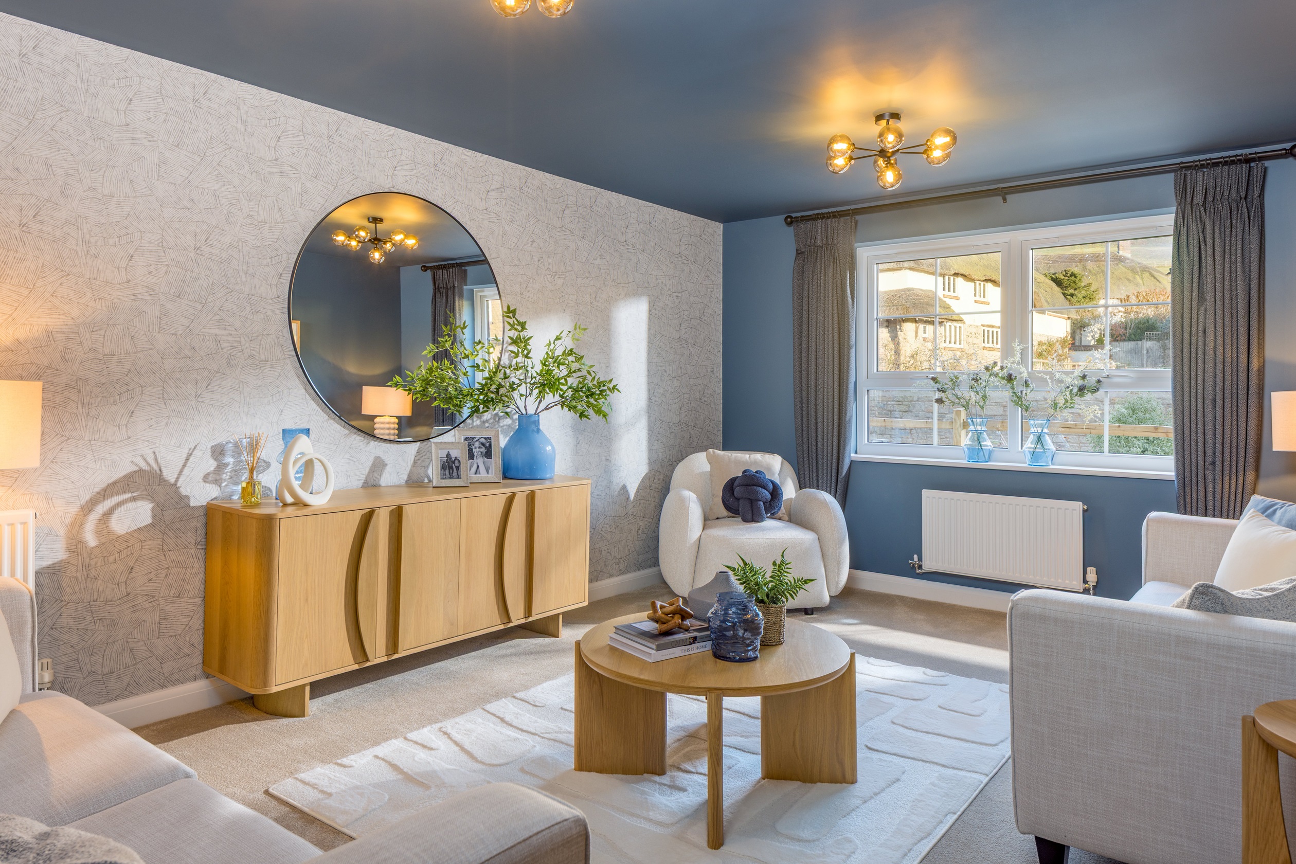 Lounge in the Milfield 4 bedroom home