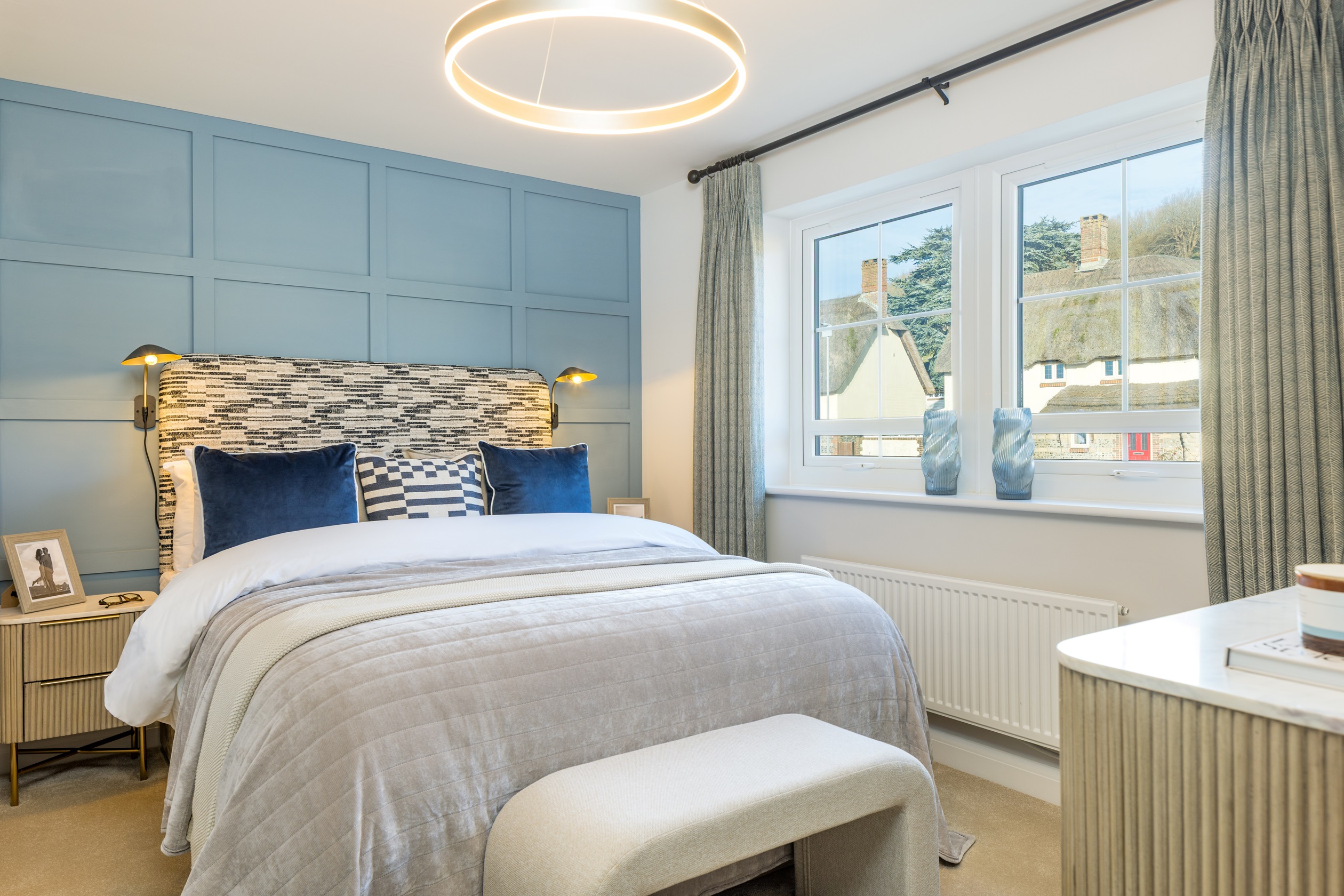 Main bedroom in the Milfield 4 bedroom home