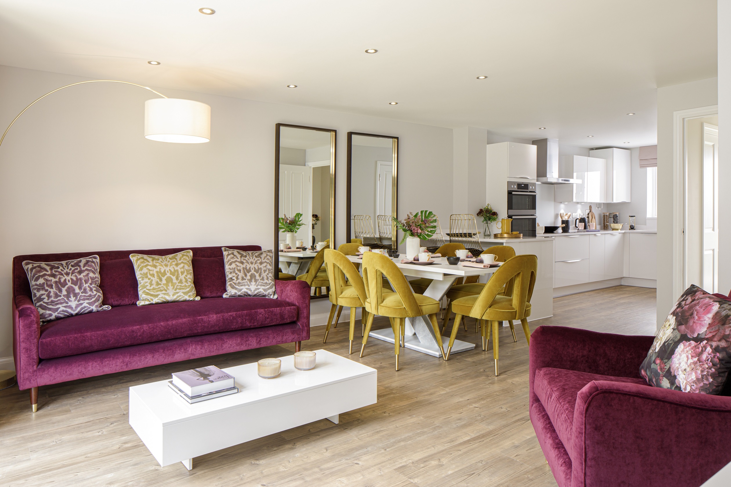 Dining area inside the Wichelstray 4 bedroom home