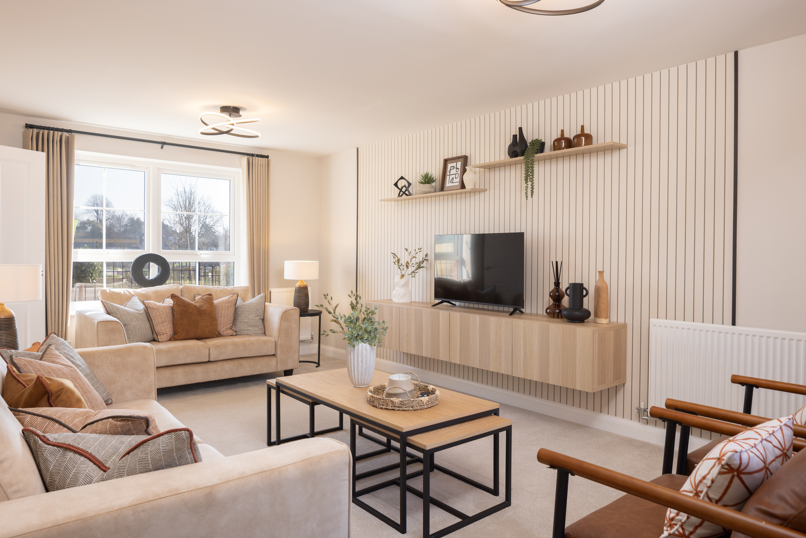 Internal image of the lounge in the cattawade