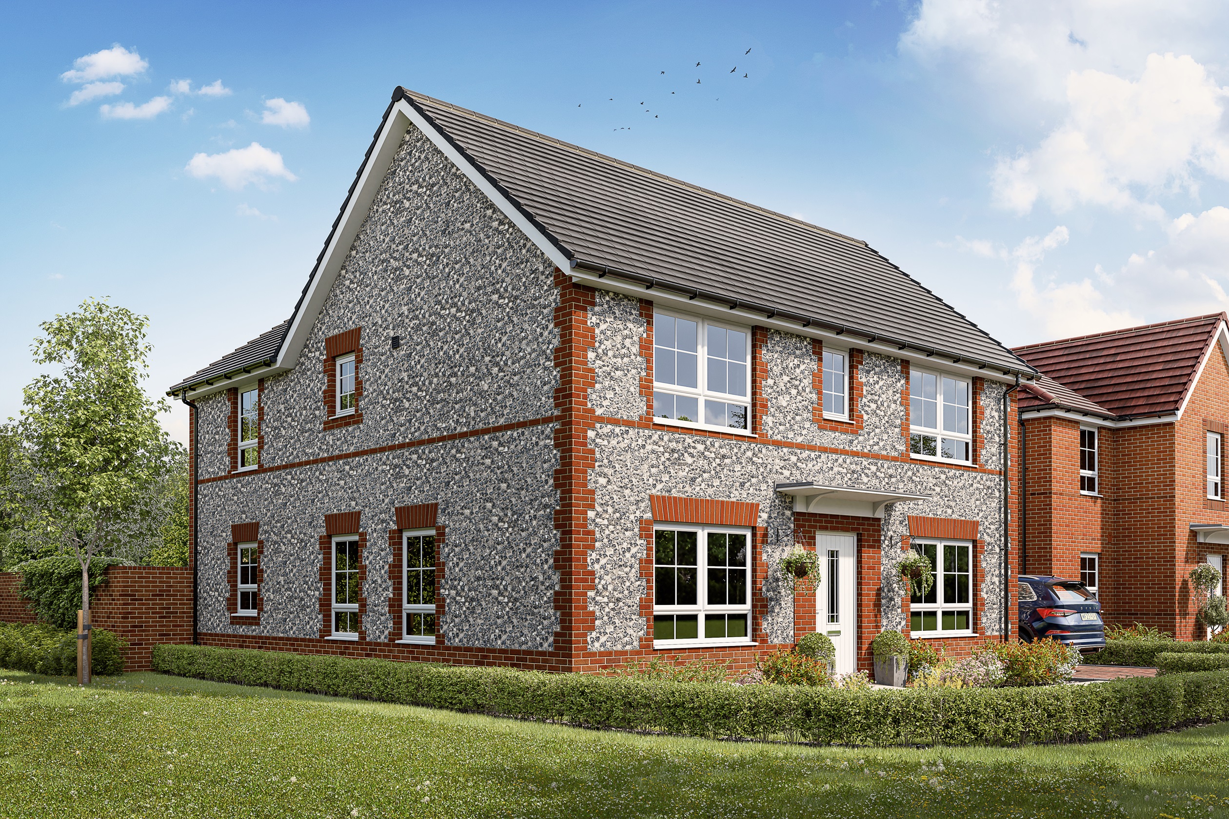 external CGI of the Cattawade house type