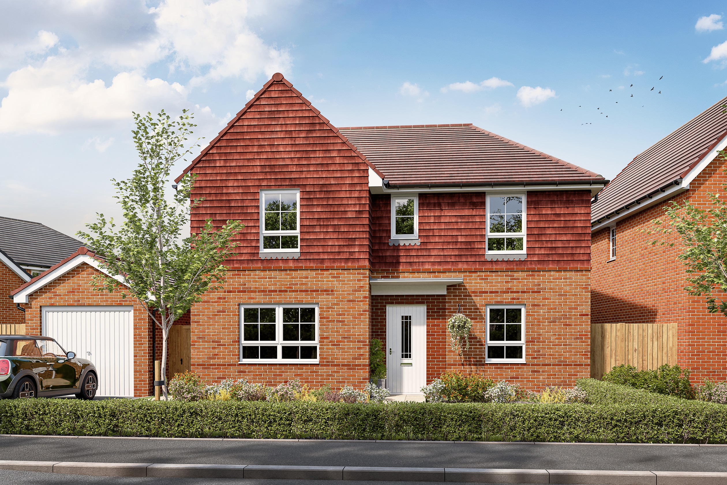 external CGI of Lamberton house type