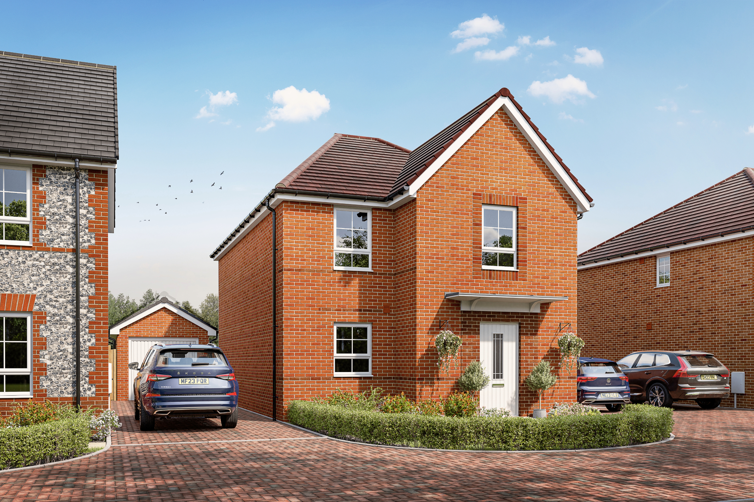 external CGI of Tudley house type