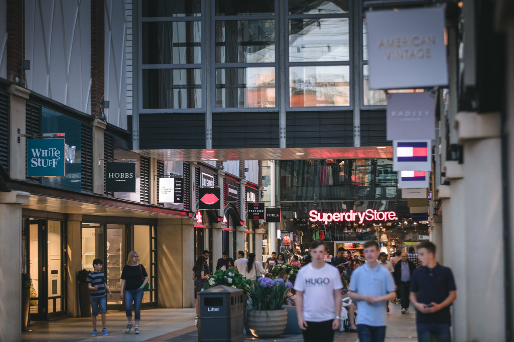 Local area image of shops at gunwarf quays