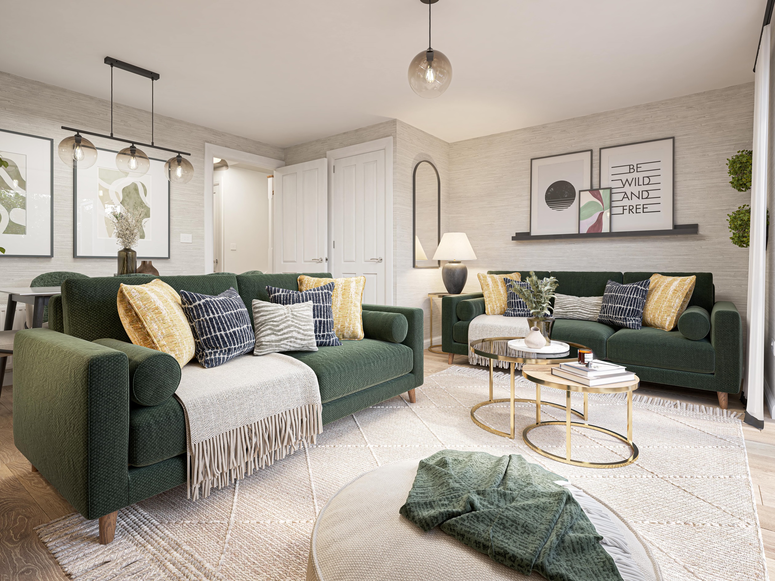 Internal CGI of the folkestone lounge