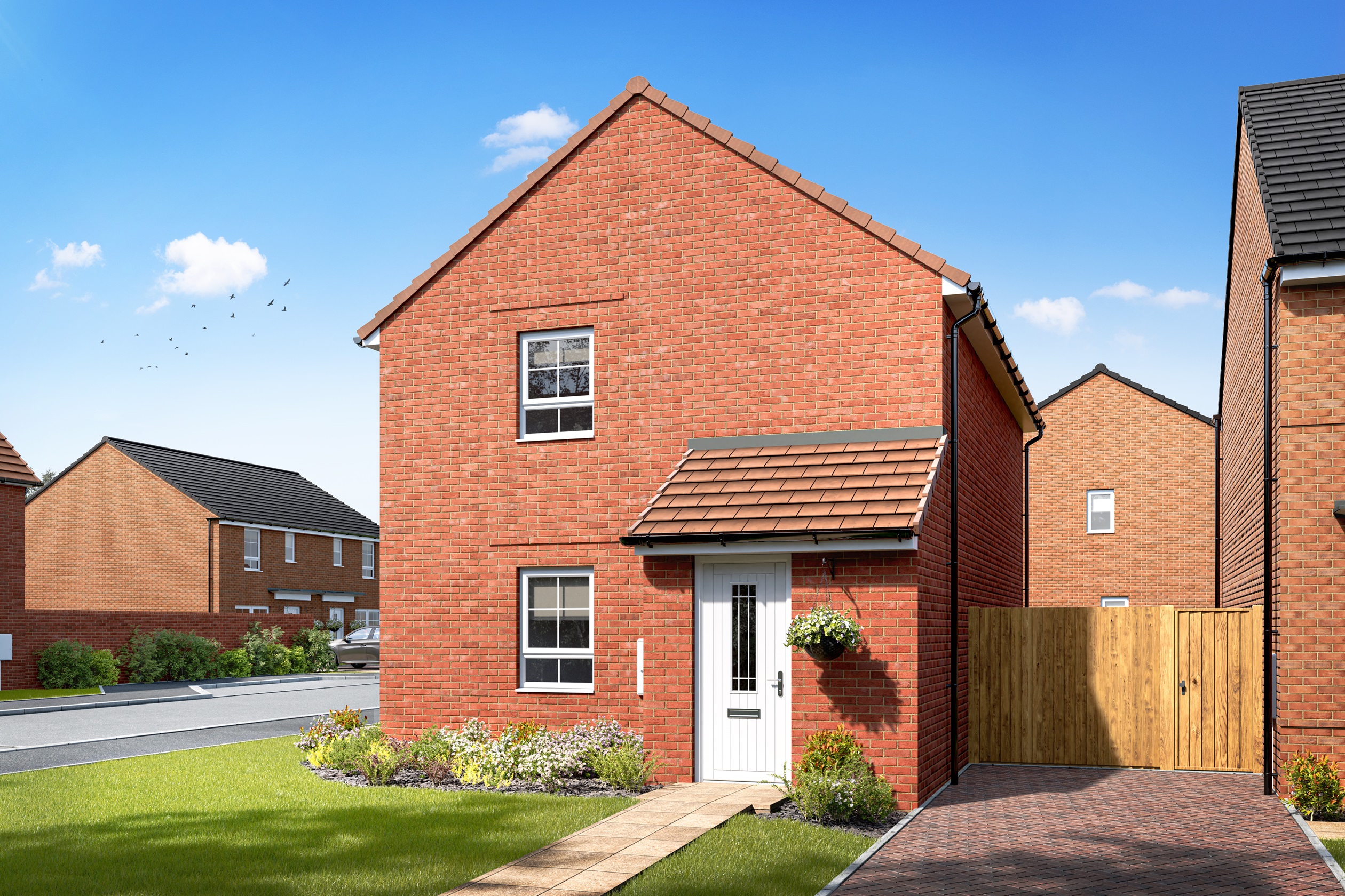 External cgi of the hunston