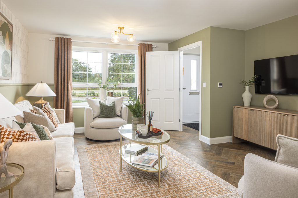 Internal shot of the lounge in the Mildenhall