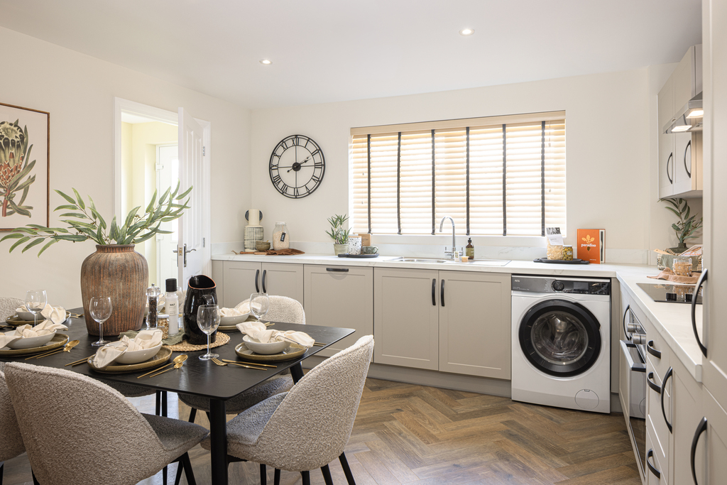 Internal shot of the kitchen in the mildenhall