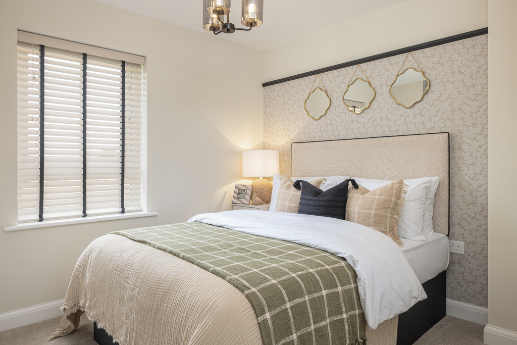 internal shot of second bedroom in the mildenhall