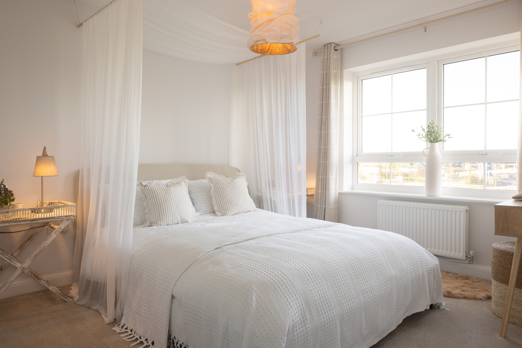 internal shot of the main bedroom in the matlock