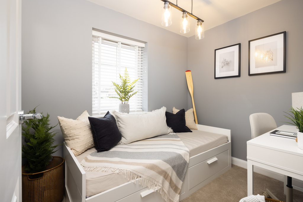 Internal image of one of the bedrooms in the chester