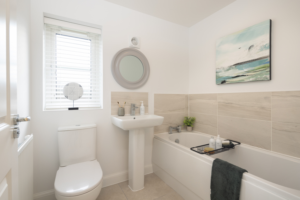 Internal image of the bathroom in the moresby