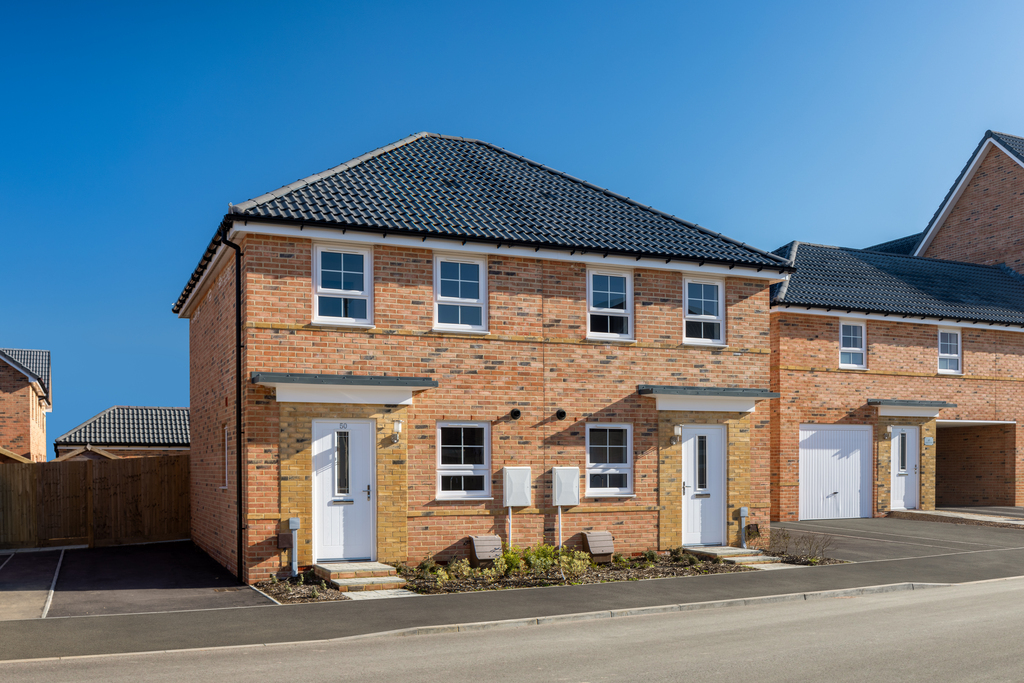External shot of the semi-detached denford