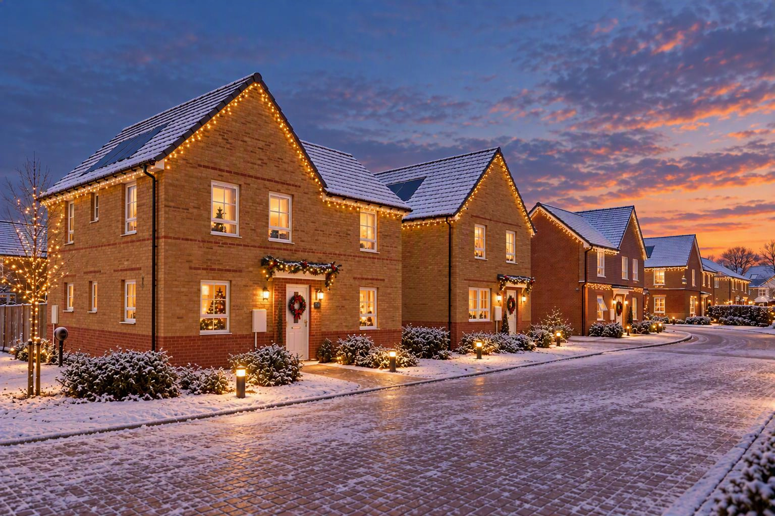 quarter jack park street scene - christmas edit