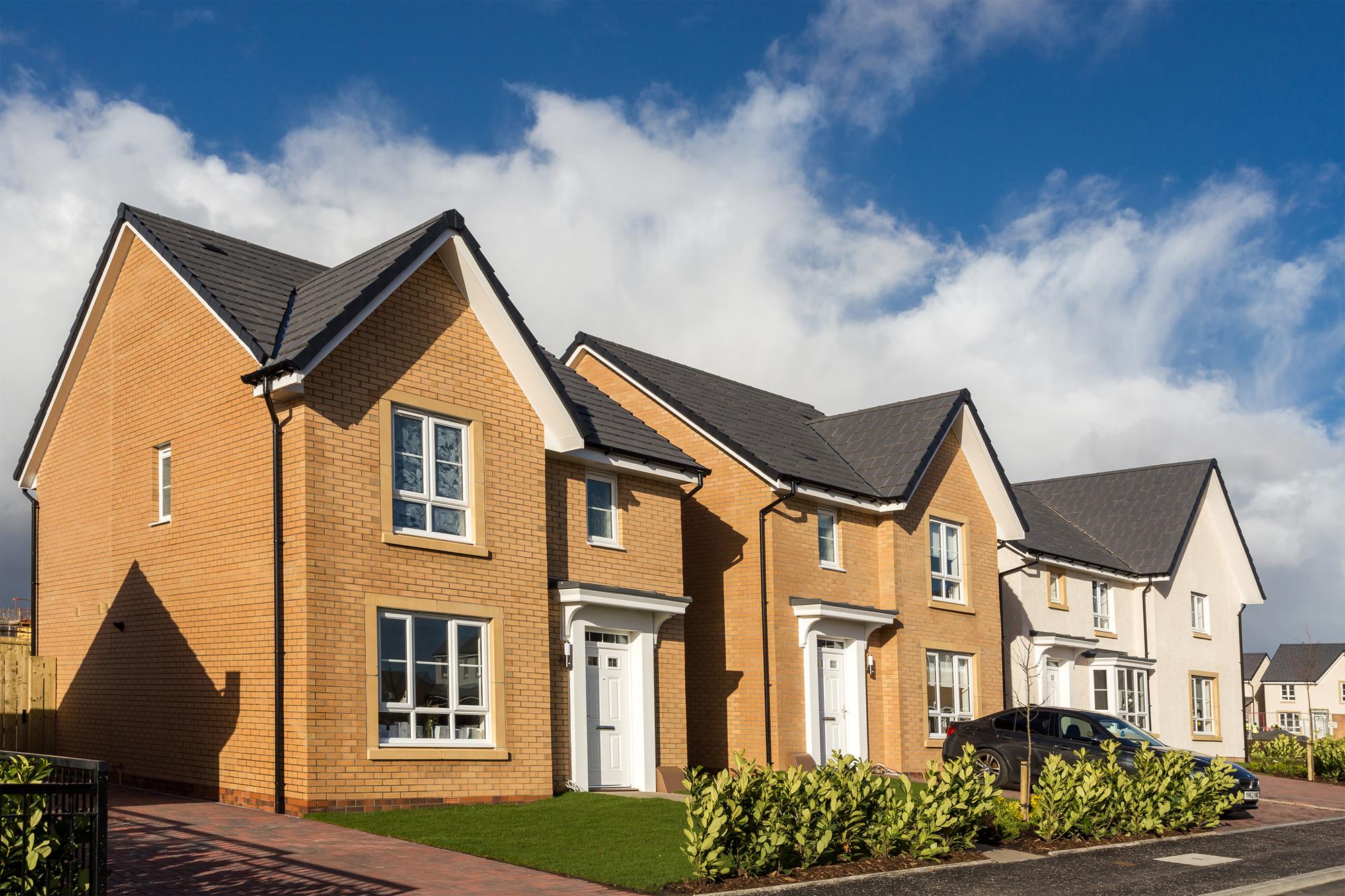 New build Homes in Motherwell at Craig Brae Barratt Homes