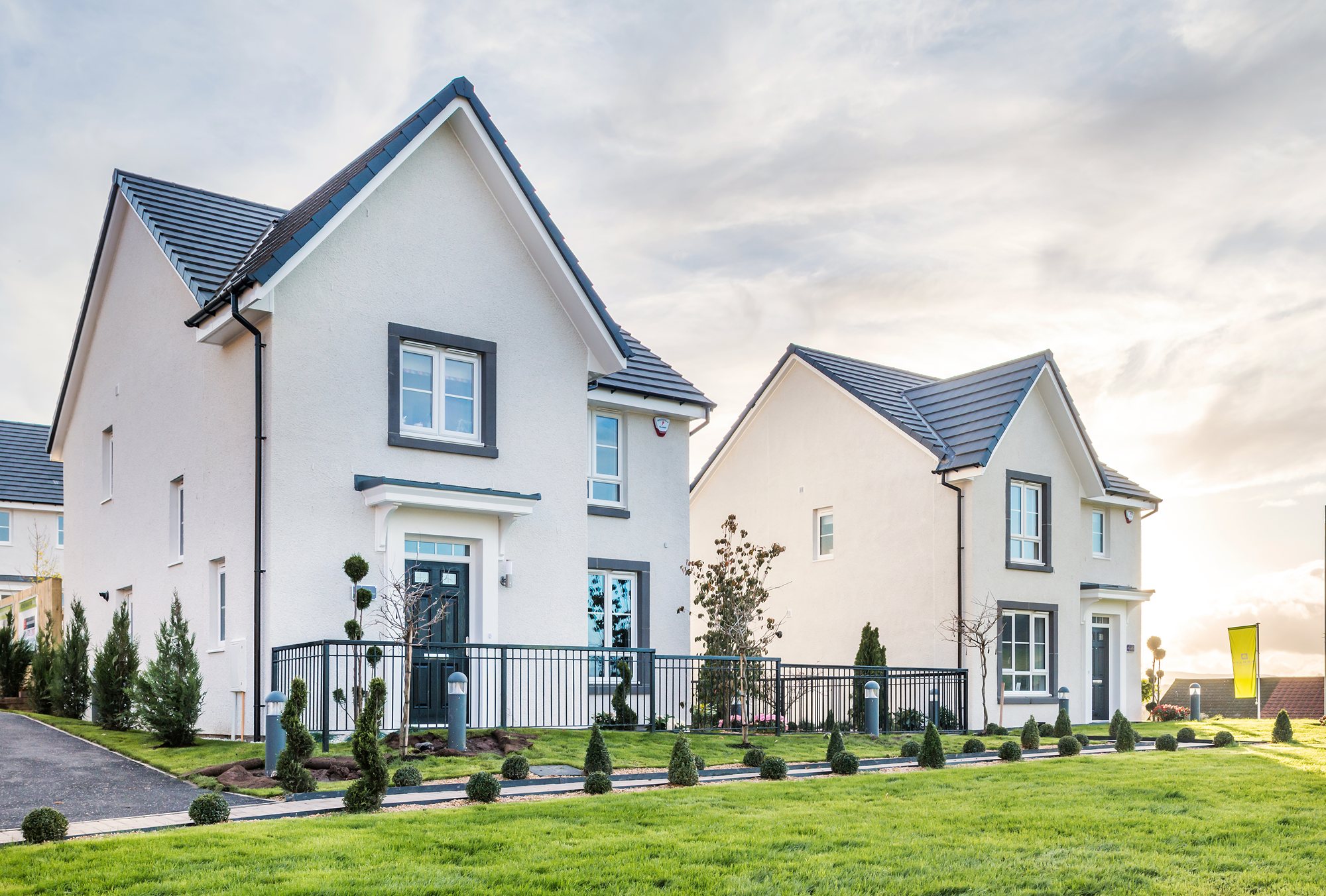 New Houses in Dumbarton at Mill Fields Barratt Homes
