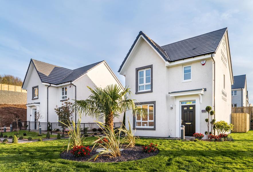 New Houses in Dumbarton at Mill Fields Barratt Homes