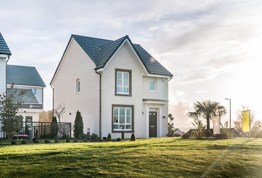 New Houses in Dumbarton at Mill Fields Barratt Homes