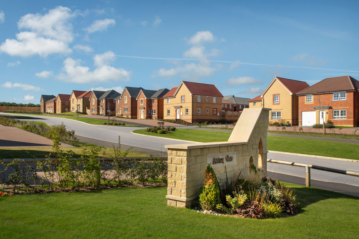 Street scene at Abbey View, Whitby