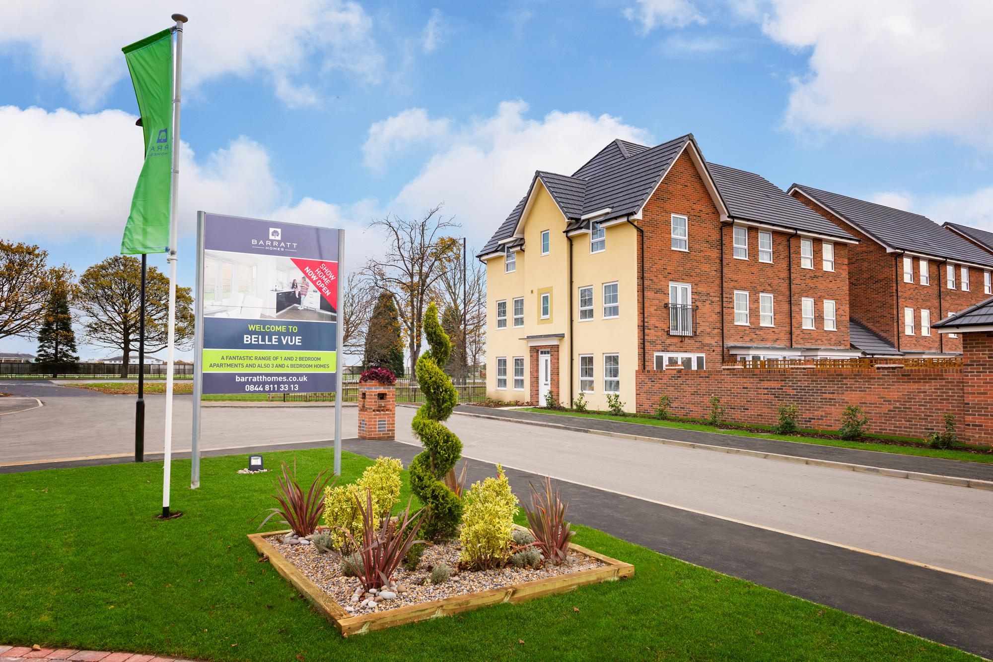Belle Vue New Build Homes in Doncaster Barratt Homes