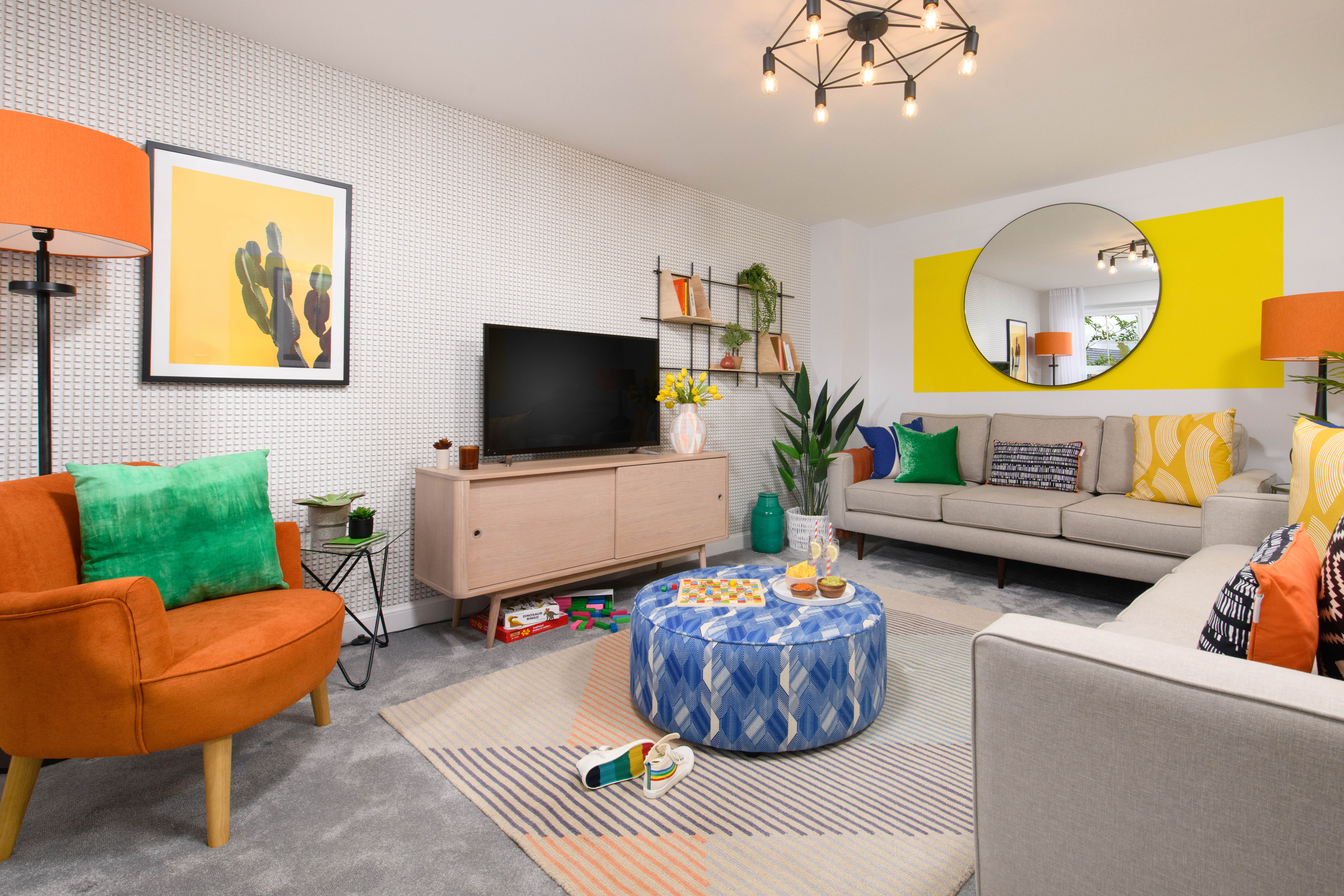 Fleet Green Show Home lounge