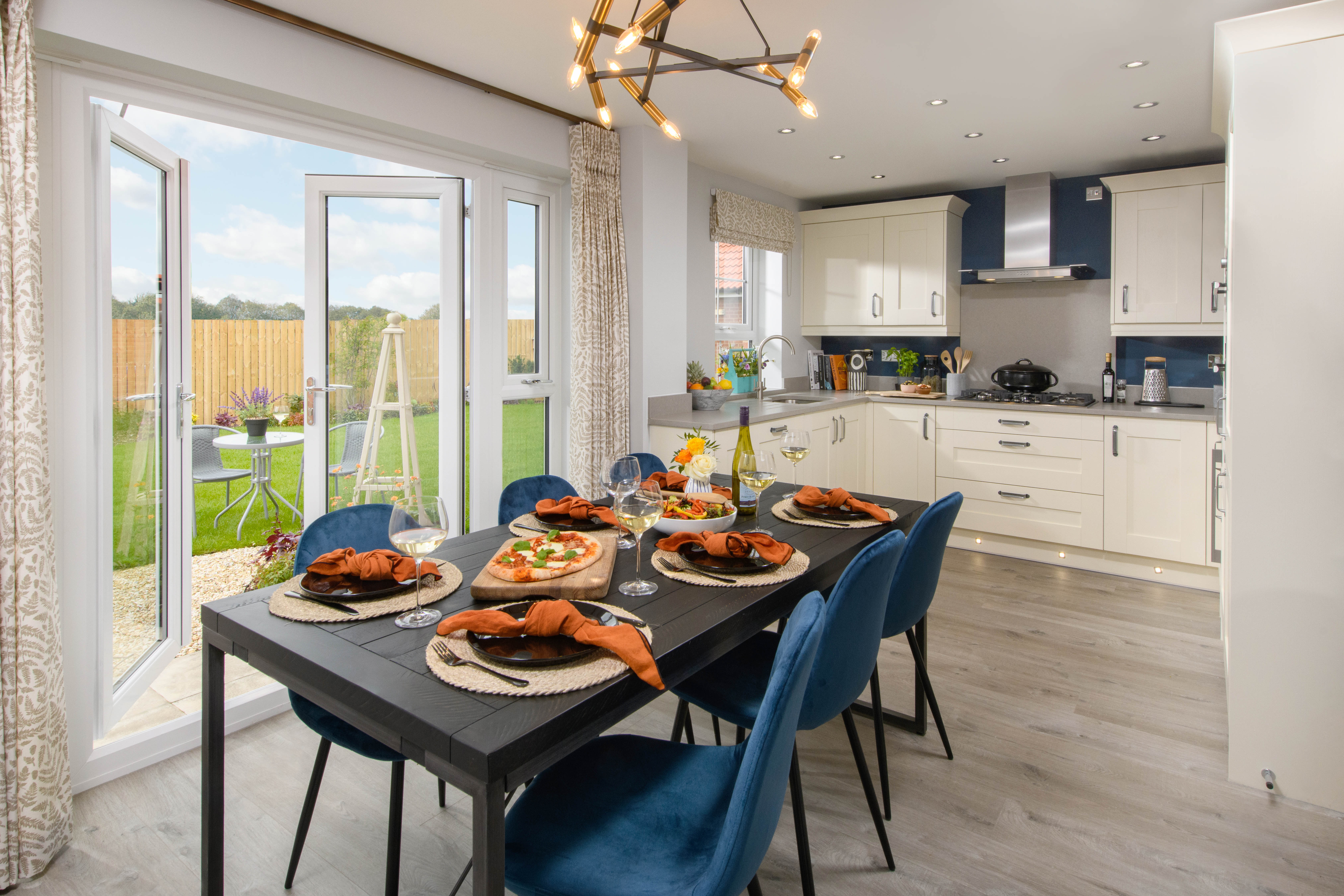 Fleet Green The Windermere Show Home kitchen