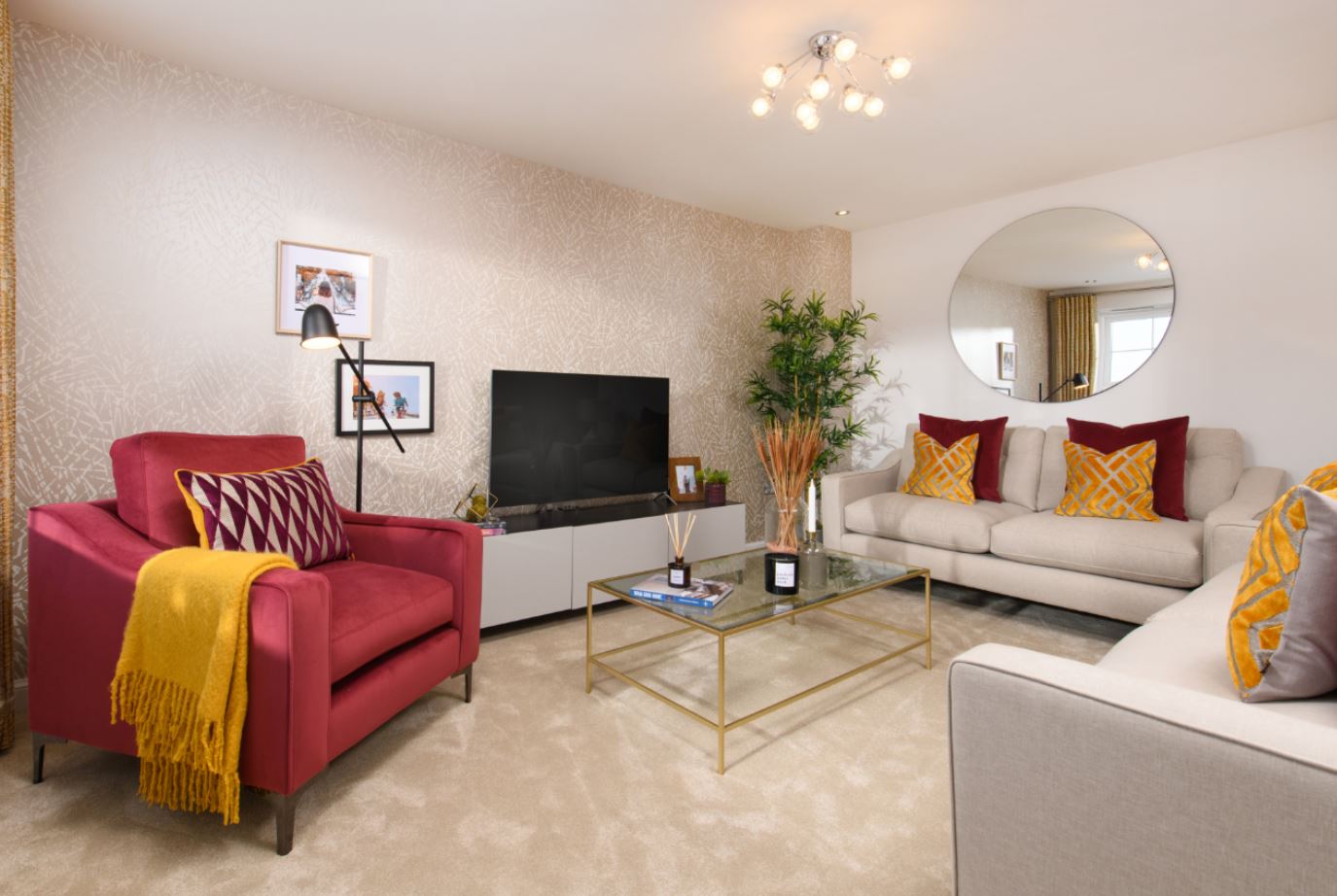 Lounge of Kingsley Show Home