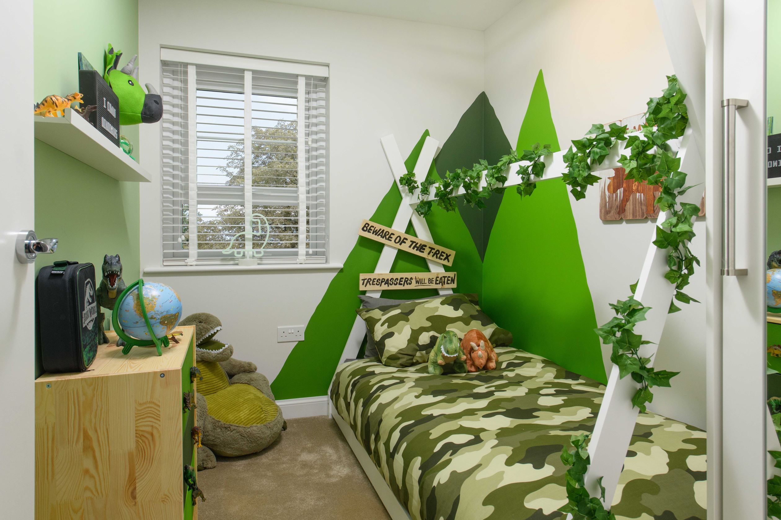 Bedroom 3 in the Maidstone 3 bedroom Show Home