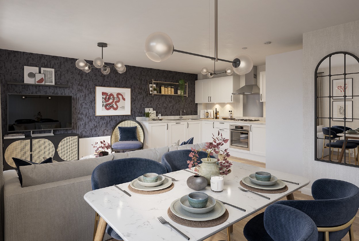 Tulip dining kitchen