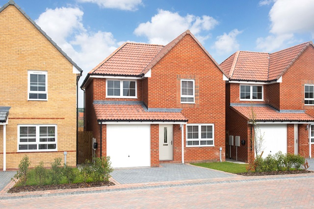The exterior of Plot 39 The Denby at Stirling Park, Brough