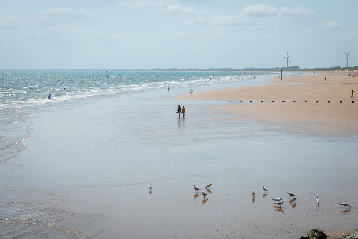 Bridlington in summer