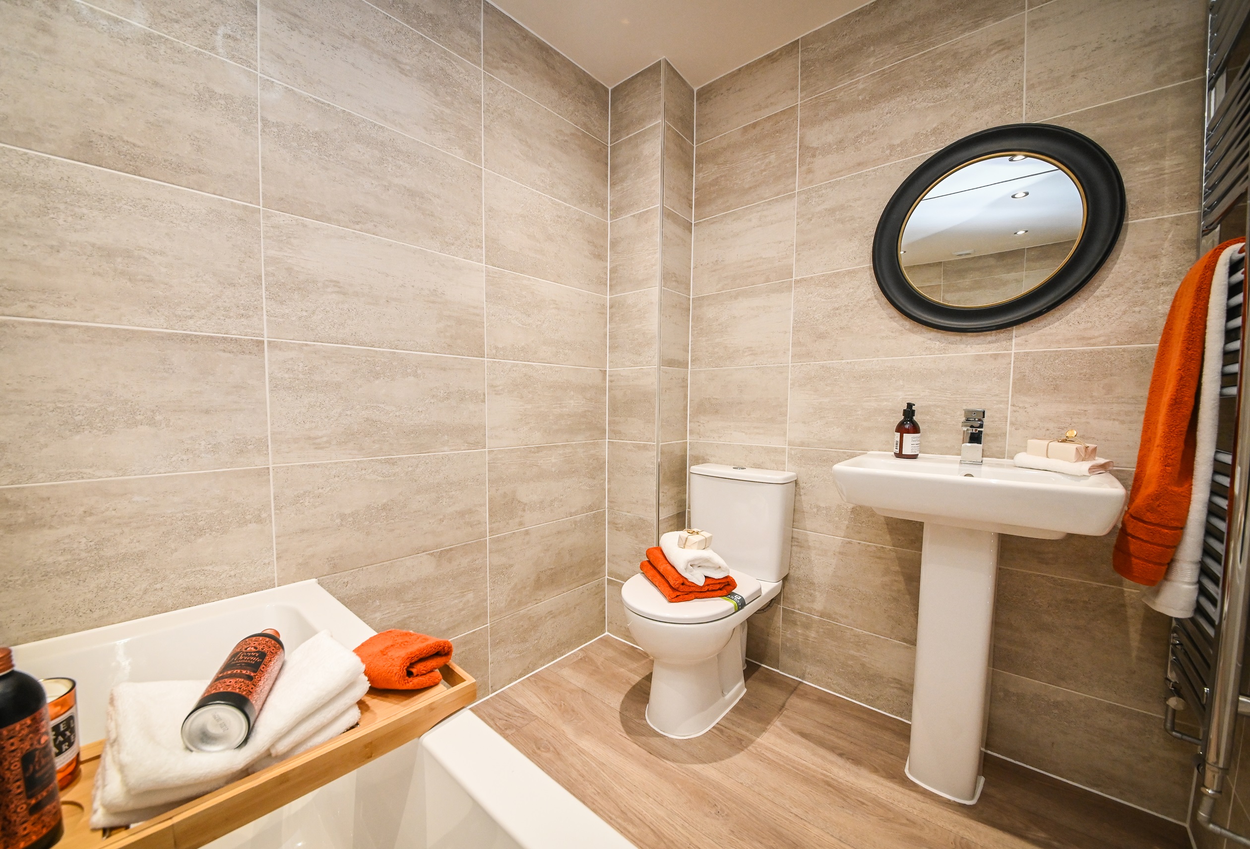Wigmore Park 4 bed Alderney Show Home bathroom 