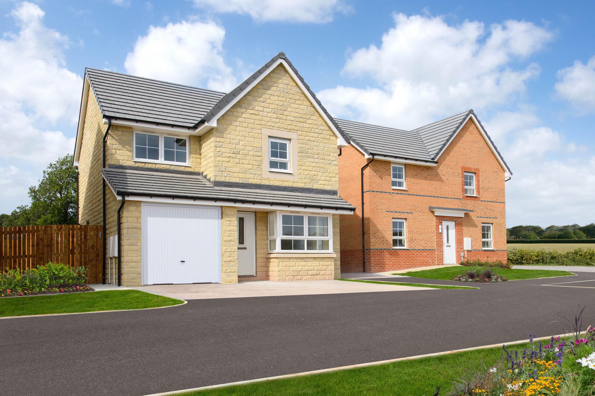 External streetscene at Amblers Meadow in East Ardsley