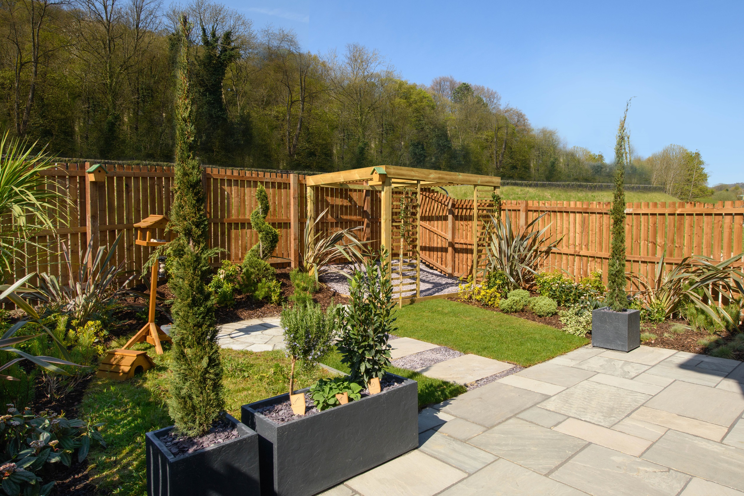 The Mews Show Home Garden